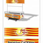Vitrine Froide personnalisée - Produits catalans